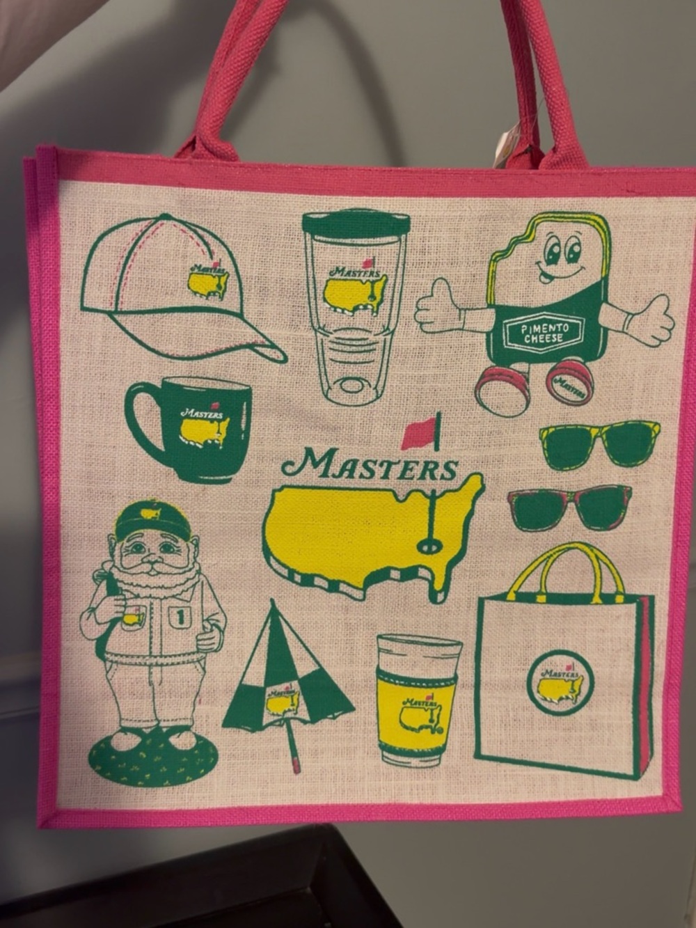 2026 Masters Jute Tote